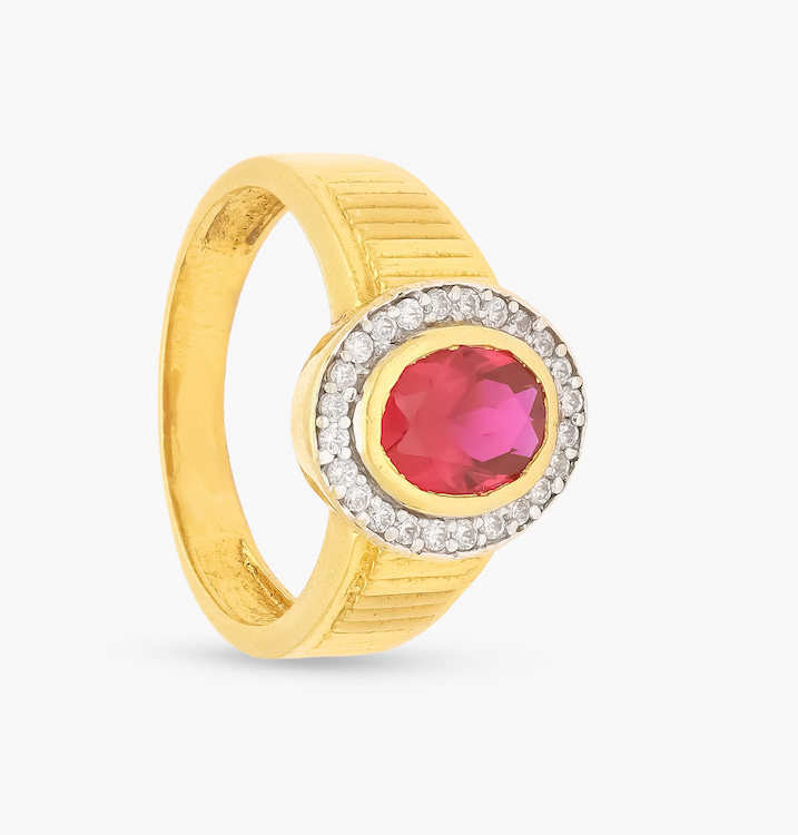 The Sparkle in Pink Ring